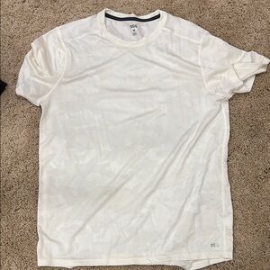DSG White Short Sleeve Tee Classic Crew Neck